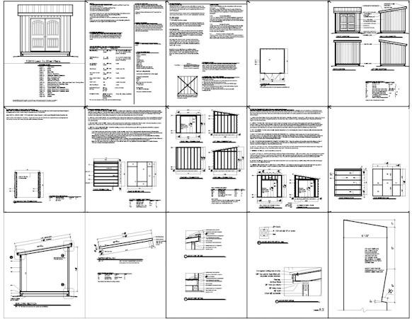 Free Building Plans For A 10x10 Shed