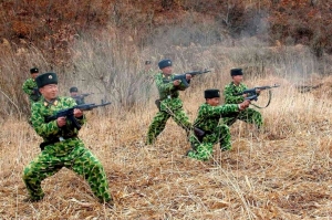 北朝鮮軍の迷彩服何回見ても笑うわwwwwwwww