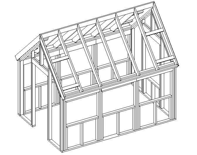 wood greenhouse plans
