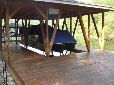 Boat - Covered Boat Dock Plans | How To Build DIY PDF 