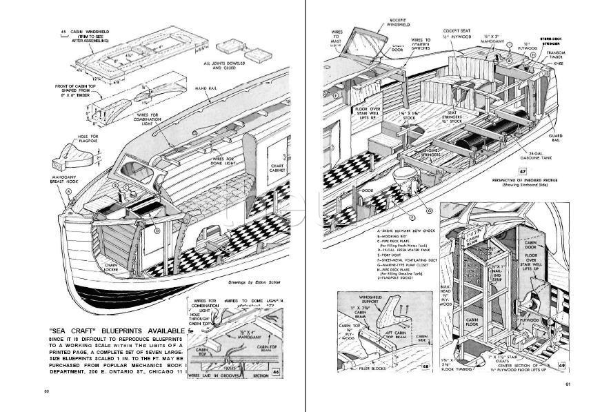 Boat - Large Boat Plans | How To Build DIY PDF Download UK ...