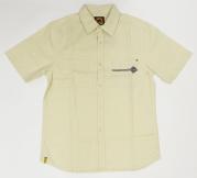 kenshu snap button shirts-natural01