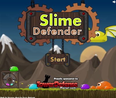 スライムの侵攻を防ぐタワーディフェンス　Slime Defender