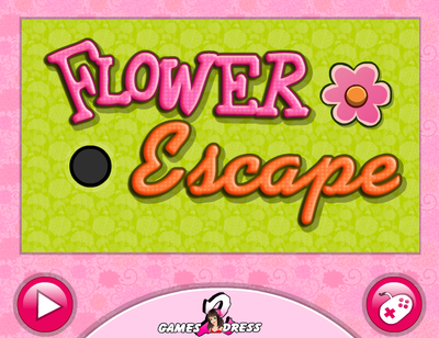 お花をマウスで操作するイライラ棒ゲーム　Flower Escape