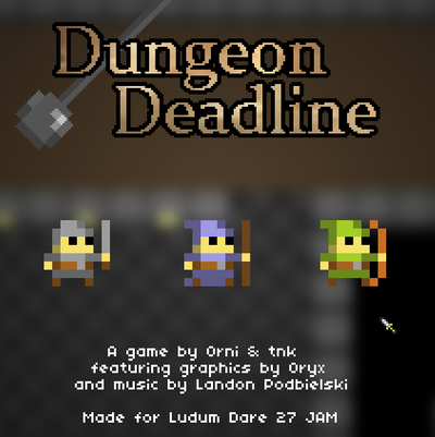 ダンジョンから脱出するレトロスタイルのアクションゲーム　Dungeon Deadline