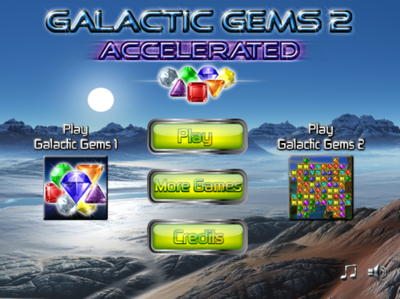 宇宙の入れ替え消ゲーム　Galactic Gems 2 Accelerated