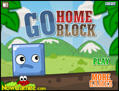 ブロックを家に帰すパズルゲーム　Go Home Block