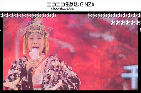 小林幸子さんが「千本桜」披露　ニコニコ年越しライブ