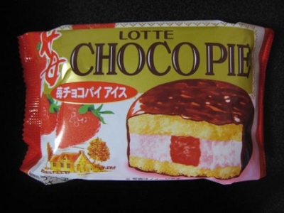 苺チョコパイアイス
