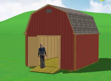 12x16 tall barn shed plans by 8\'x10\'x12\'x14\'x16\'x18